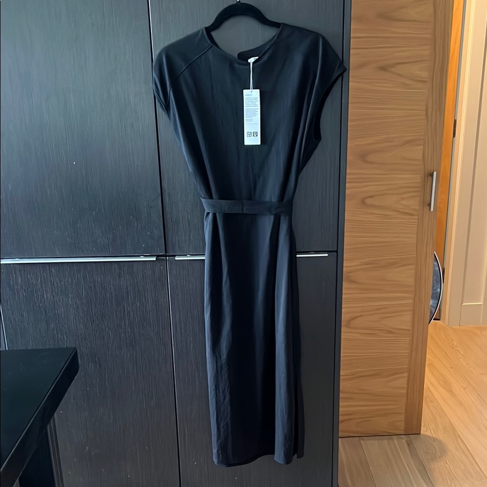 Uniqlo Black Mini Dress